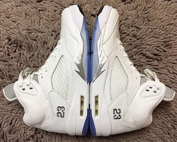 air jordan v white
