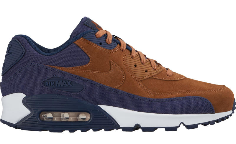 blue and brown air max