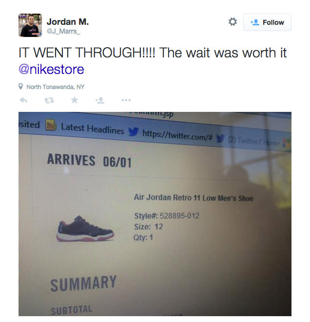 sneaker news twitter