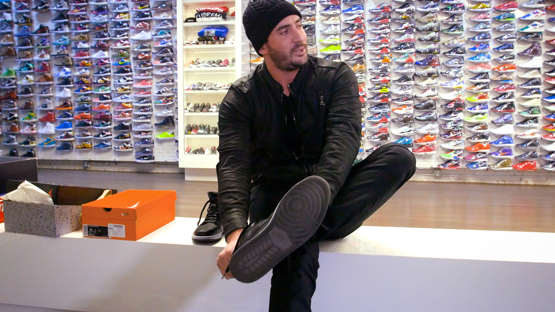 Matt Harvey Goes Sneaker Shopping with Complex