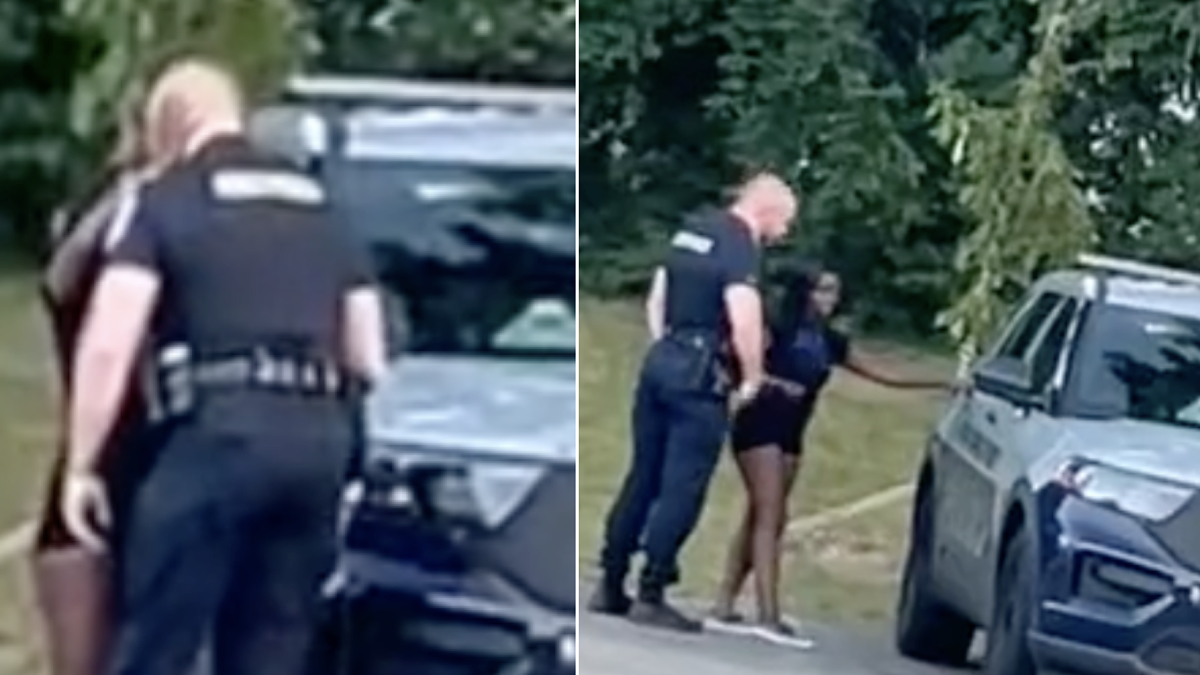 Police Launch Investigation Into Viral Video of Cop Kissing Woman and  Joining Her in Backseat of Cruiser (UPDATE)