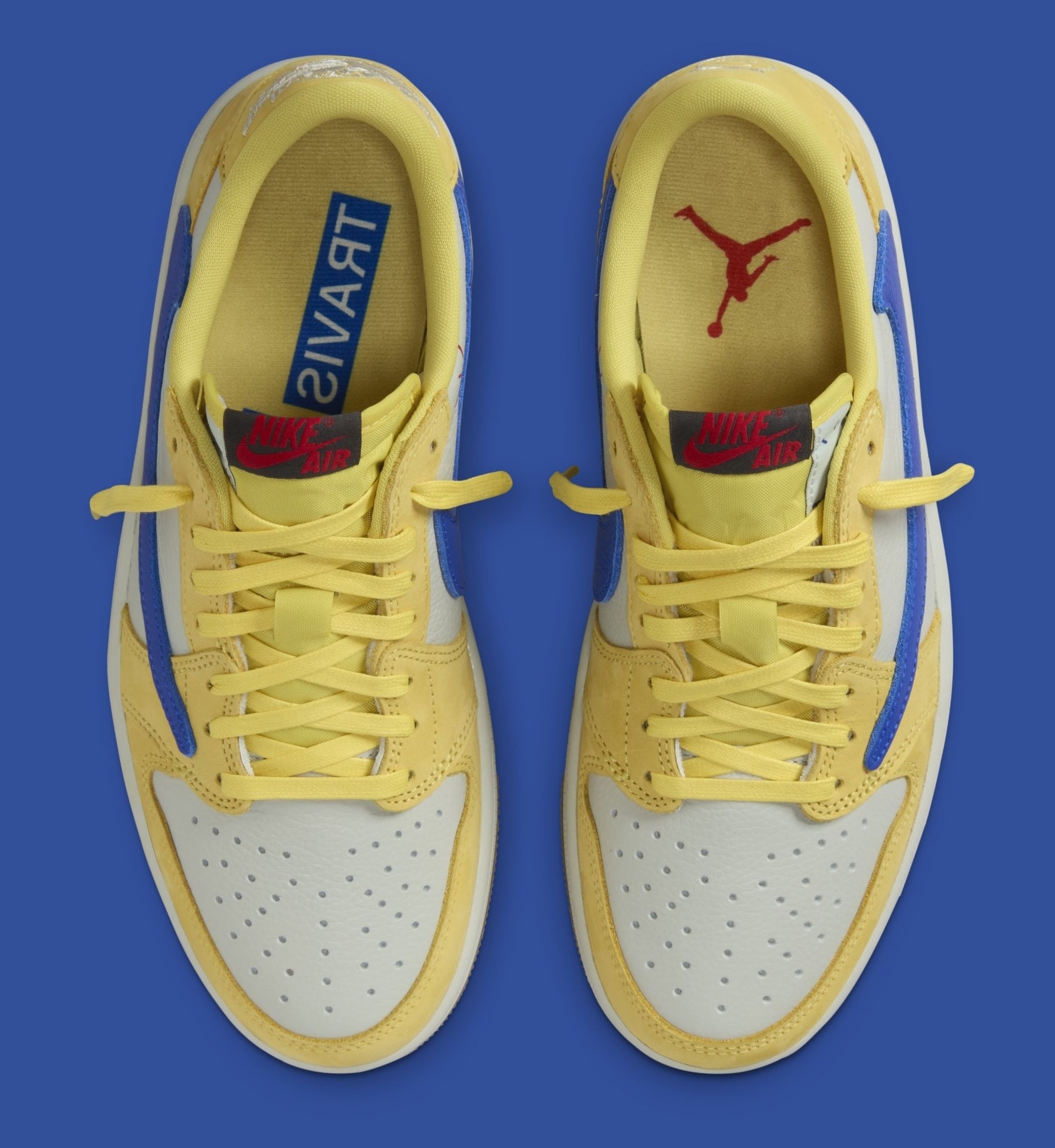 Travis Scott x Air Jordan 1 Low Women's 'Canary' Release Travis Scott x Air Jordan 1 Low Women's 'Canary' Release
