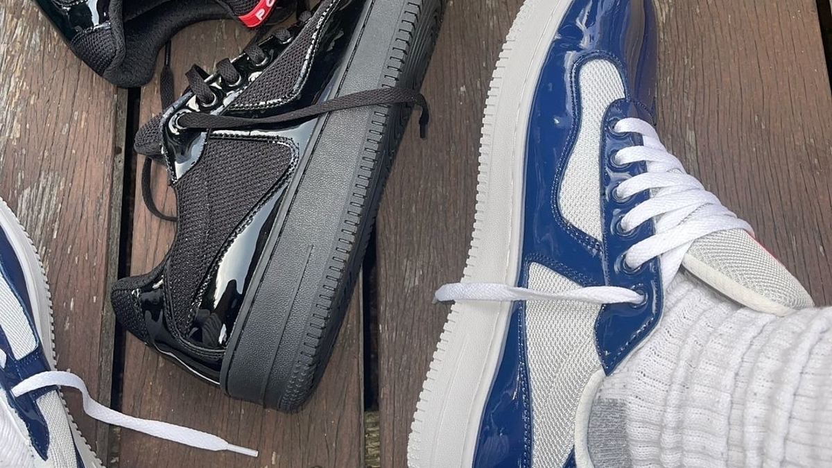 Someone Really Made Bootleg Prada Air Force 1s