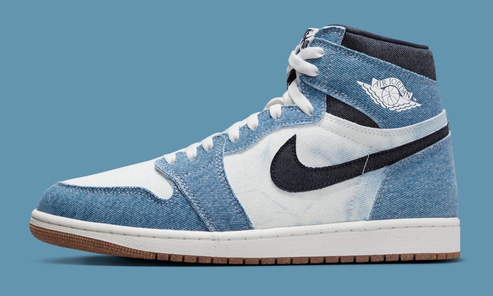 【最終値下げ】Nike AirJordan1 Denim 22cm Niek Air Jordan 1 Retro OG High Denim - FQ2947-100 Men's