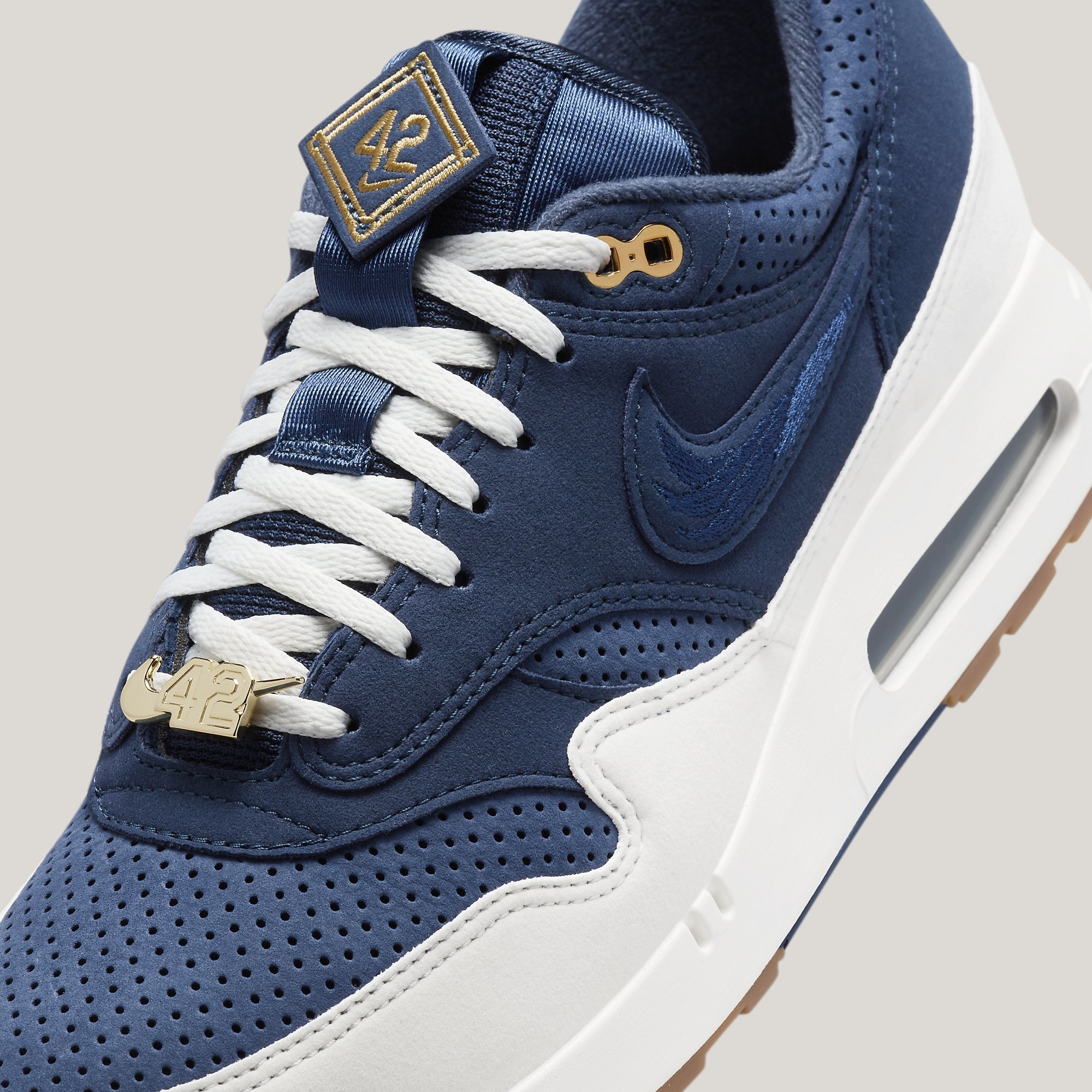 Nike Air Max 1 \'86 OG Big Bubble Jackie Robinson Blue FZ4831-400 Size 14 Men Nike Air Max 1  main image 3
