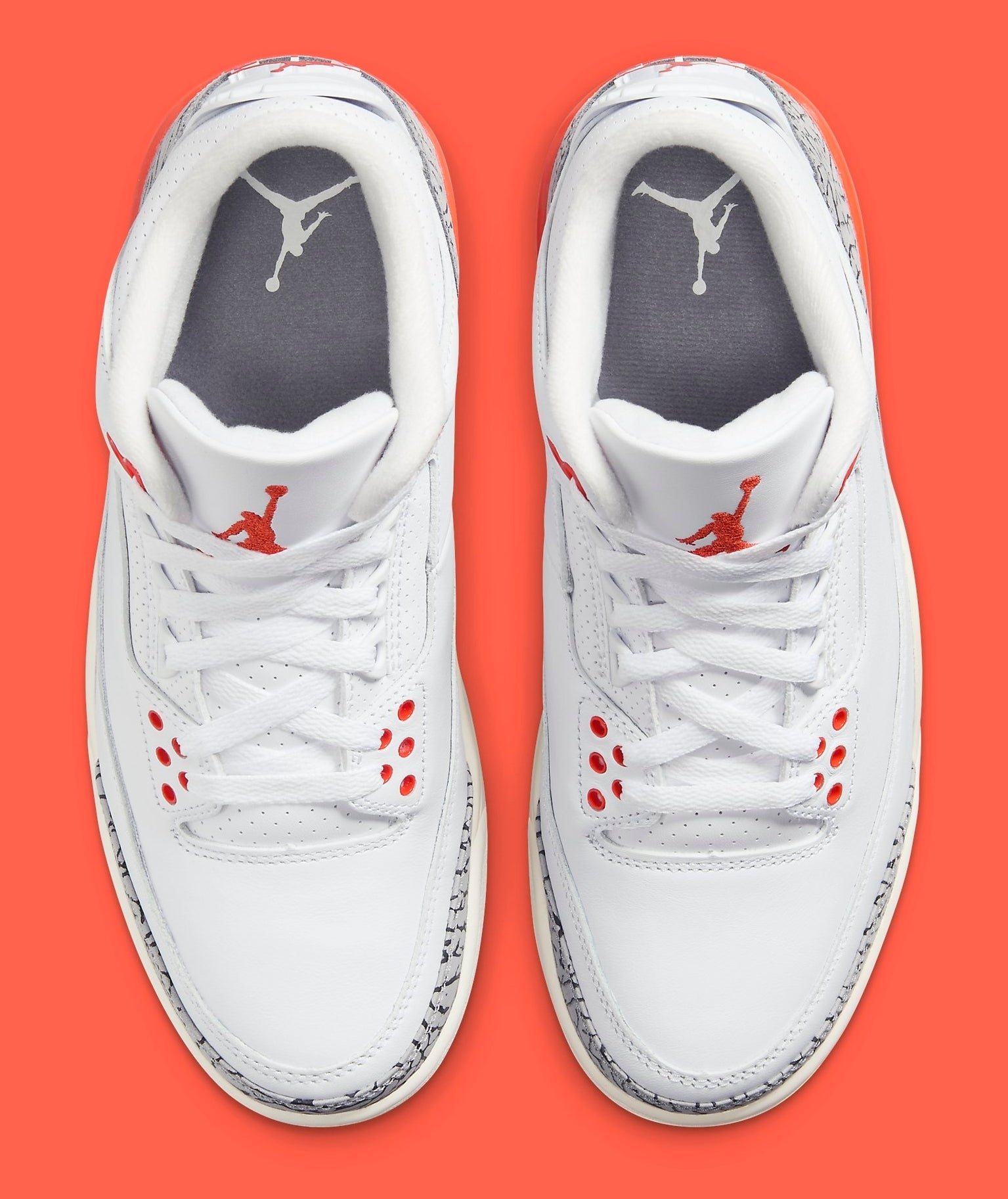Jordan Air Jordan 3 ホワイト/オレンジ　CK9246-121 Air Jordan 3 Retro Georgia Peach W - CK9246-121 | eBay