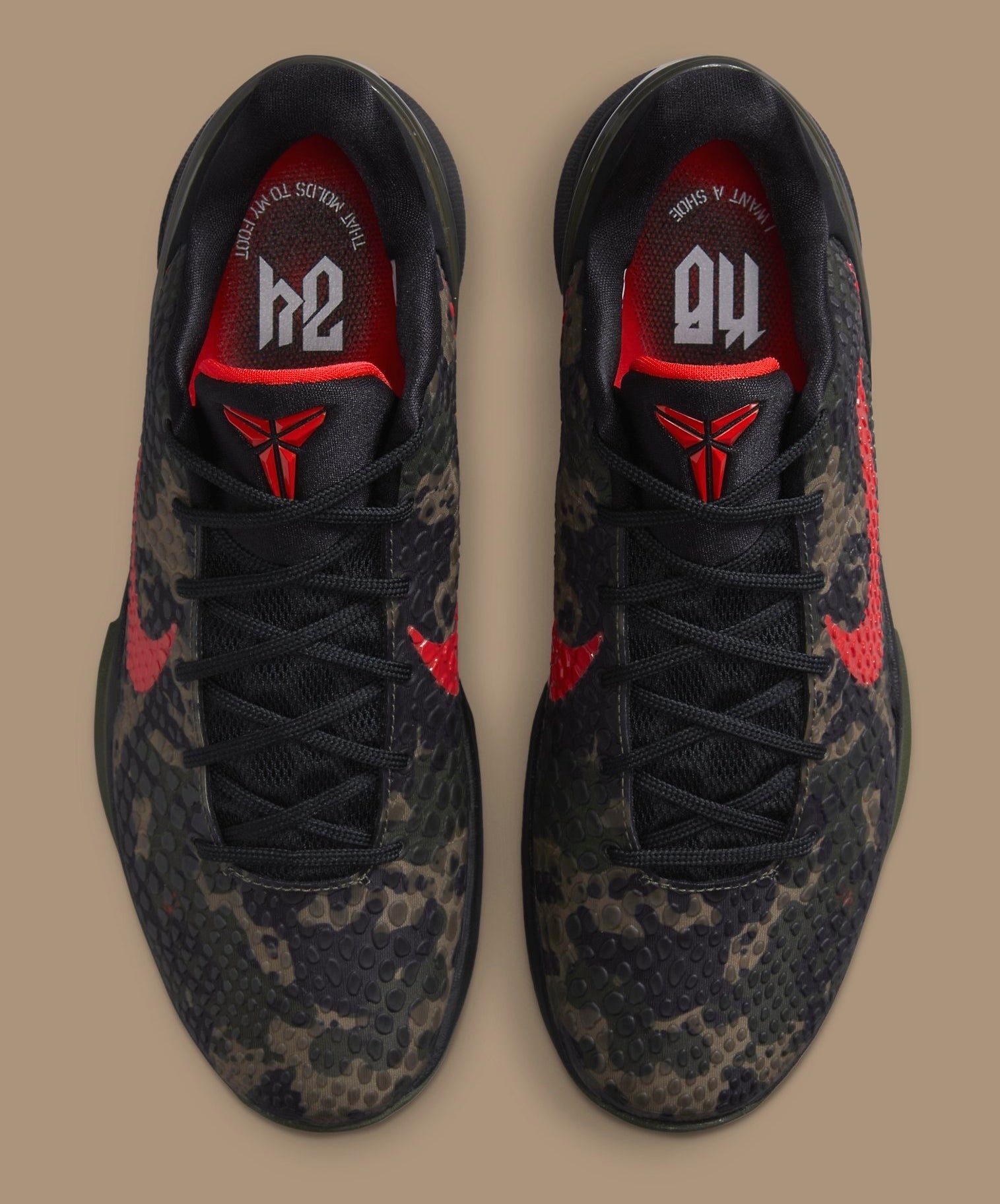 Nike Zoom Kobe Bryant 6 Protro Italian Camo Size M/ 5W Black Mamba Lakers The Nike Kobe 6 Protro  main image 3