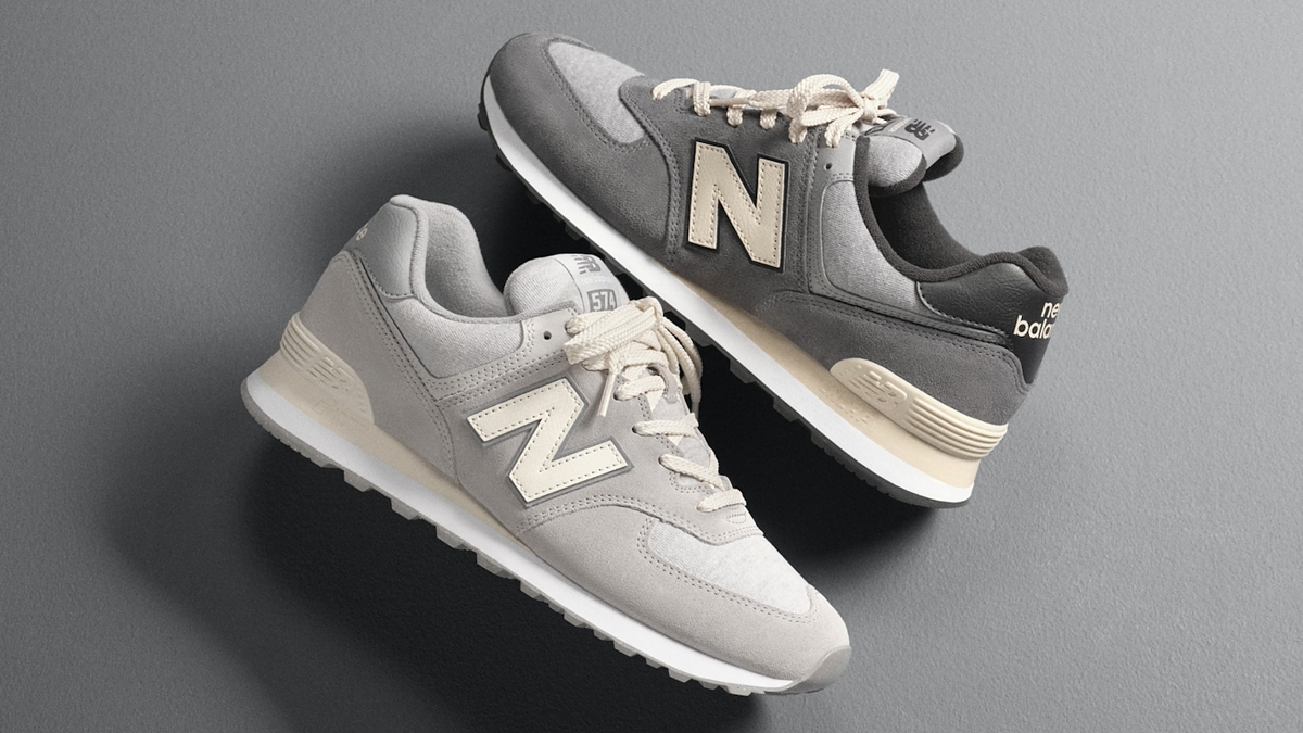 New balance 574 grey day best sale