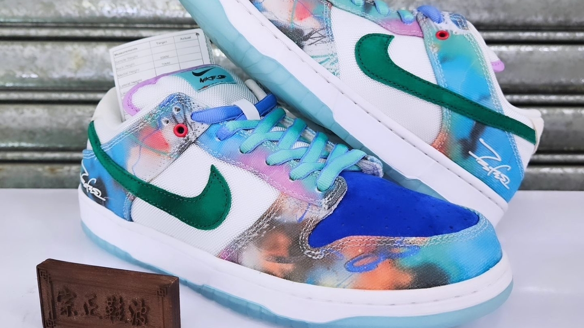 Futura x Nike SB Dunk Low Collab Sample Leak