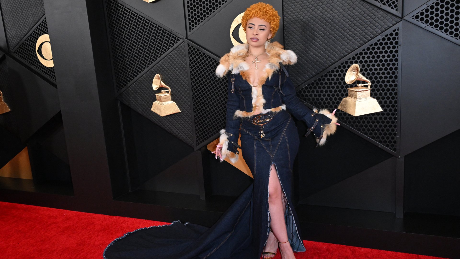 ice spice red carpet dress Looking Like Royalty! Ice Spice Makes Her Met Gala Debut: See Red Carpet Photos