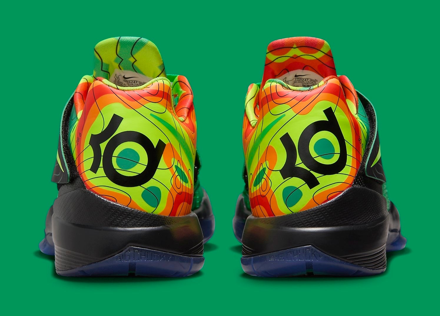 Nike Zoom KD 4 'Weatherman' 2024 Retro FN6247-300 Release Nike Zoom KD 4 'Weatherman' 2024 Retro FN6247-300 Release
