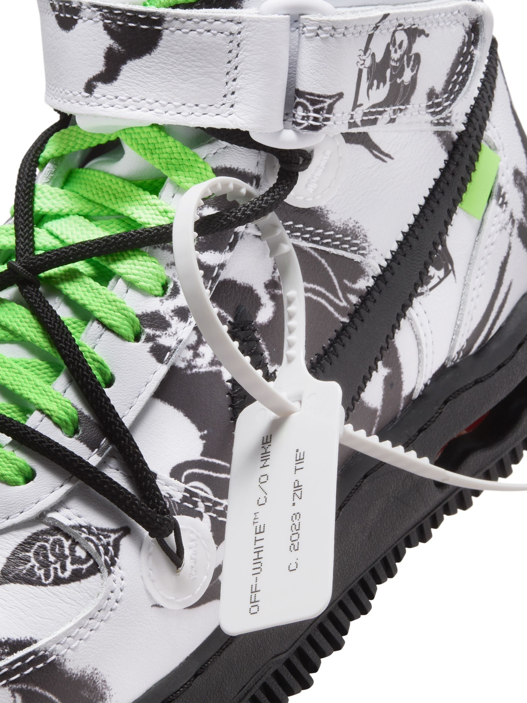 Off-White x Nike Air Force 1 Mid 'Grim Reaper' Release Da