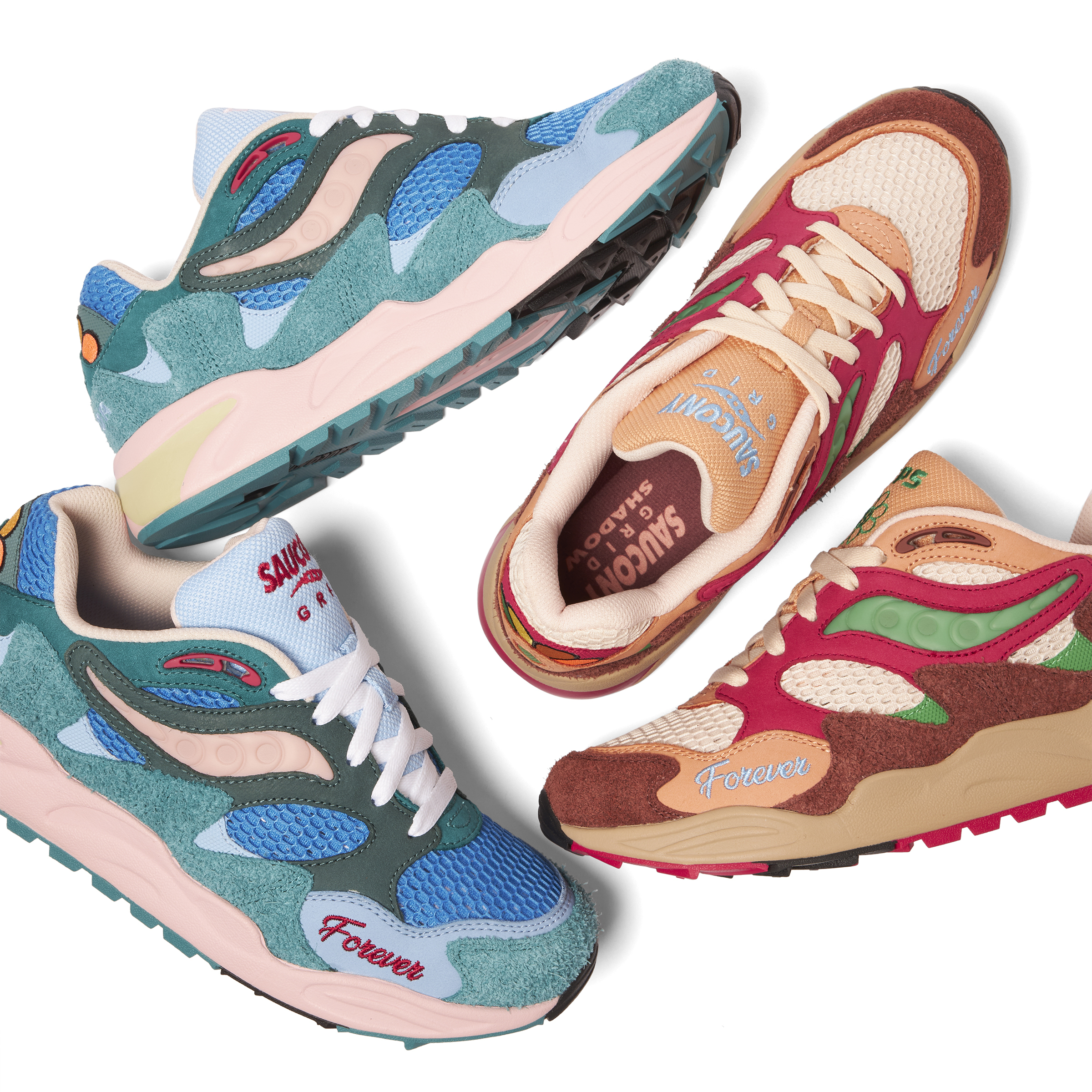 man様 SAUCONY × JAETIPS GRID SHADOW2 Jae Tips x Saucony Men's Grid Shadow 2 - Blue/Blue – NEO39