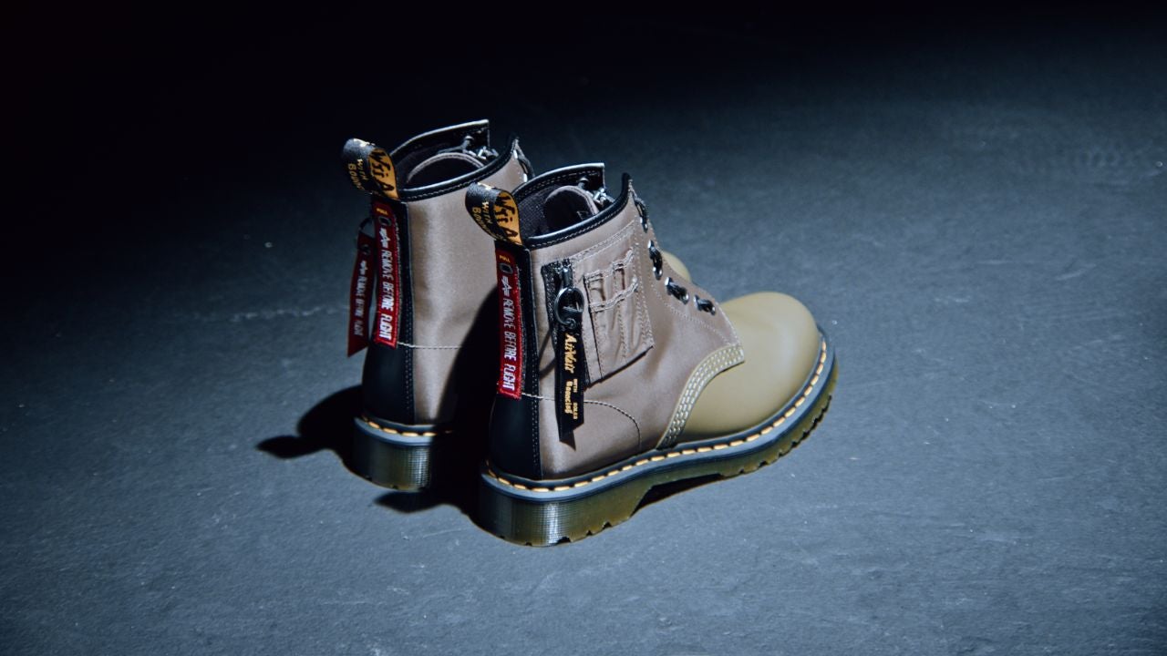 ALPHA INDUSTRIES × Dr Martens MA-1 Dr. Martens x Alpha Industries MA-1 Flight Jacket | FashionBeans