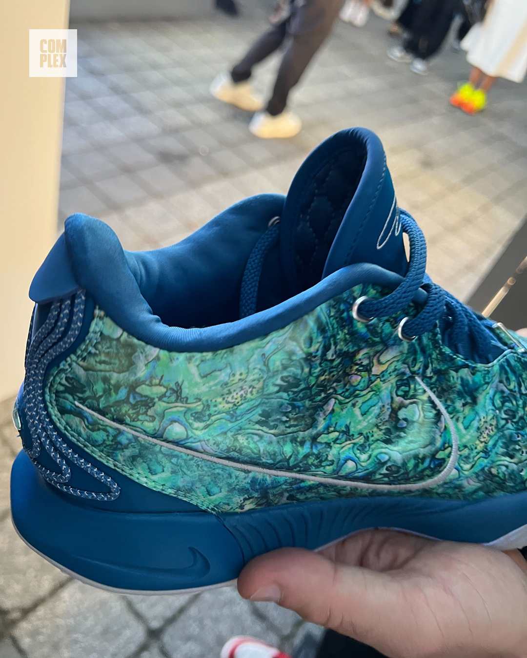 【新品未使用】NIKE LEBRON 21 \"ABALONE PEARL\" EP Nike LeBron 21 “Abalone Pearl” Release Date FB2238-400