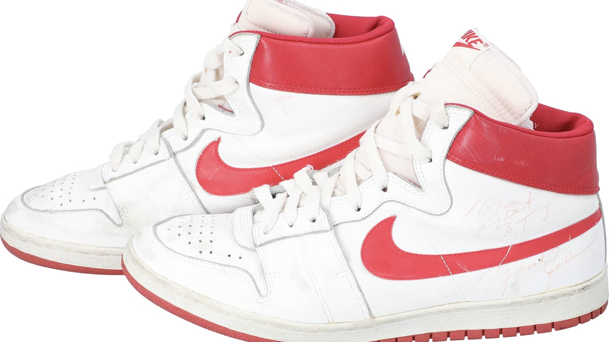 Michael Jordan 1984 Nike Air Ship Auction 1.47 Million