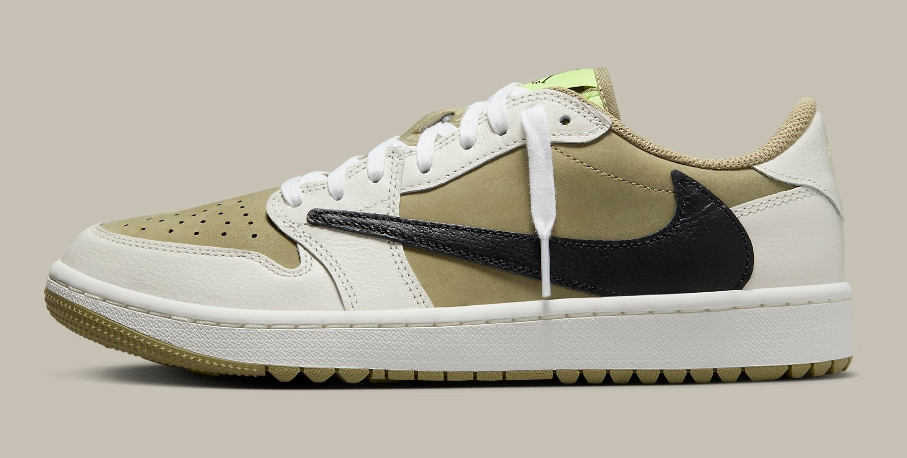 TravisScott×NikeAirJordan1LowGolfNRG Air Jordan 1 Low x Travis Scott 'Sail and Ridgerock' (DM7866
