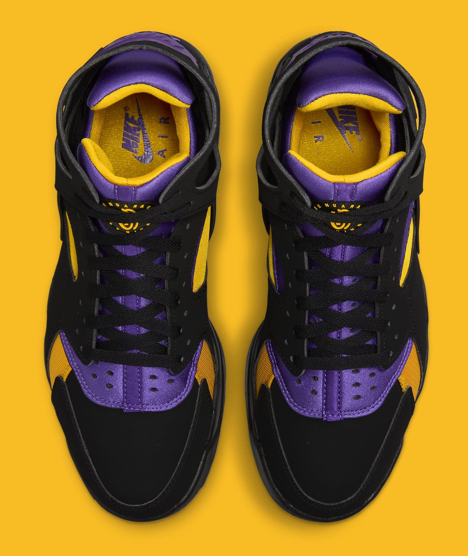 シューズ(男性用) Nike Air flight huarache 27.0 LAKERS Nike Air Flight Huarache Lakers Away Men's - FD0188-001 - US