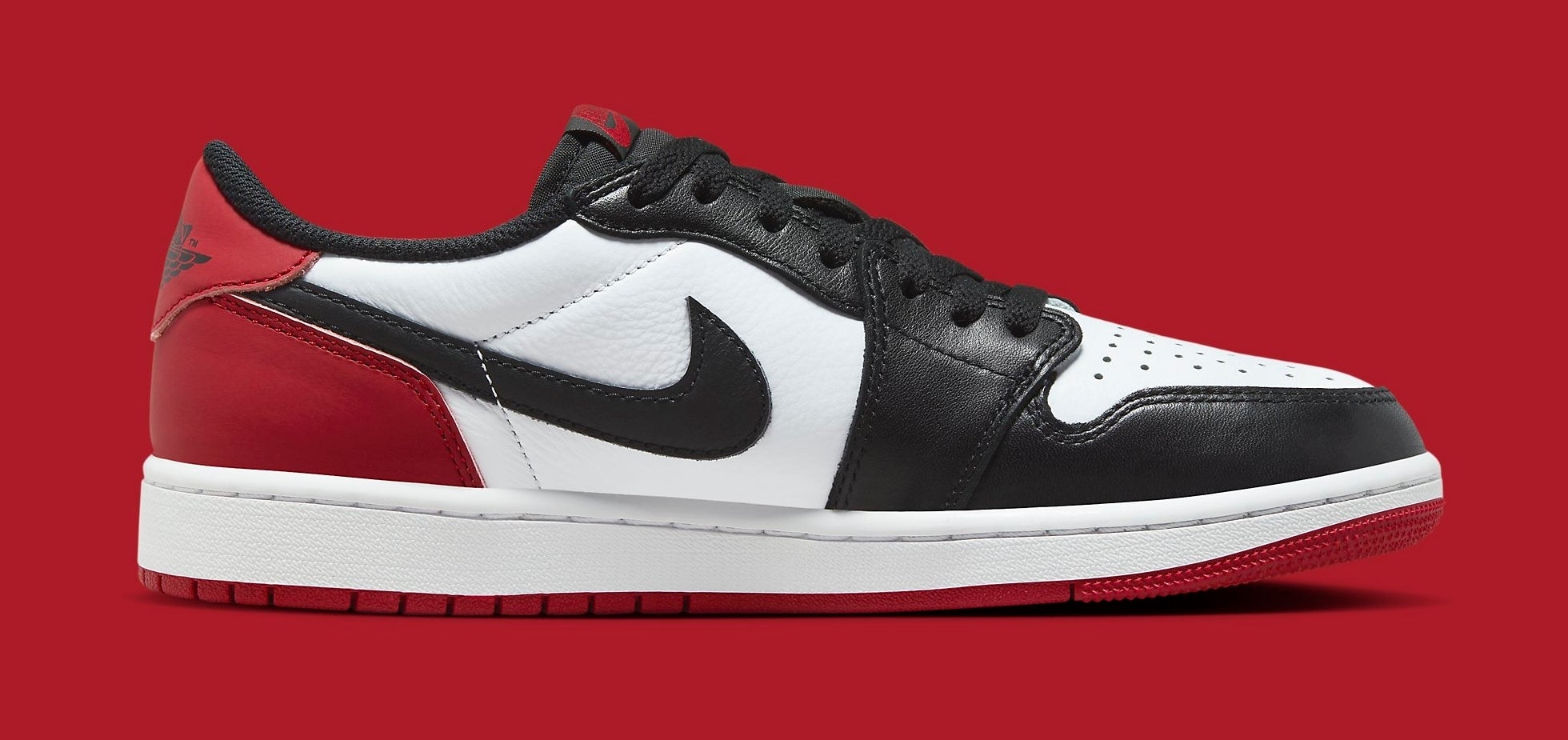 Official Look at the 'Black Toe' Air Jordan 1 Low