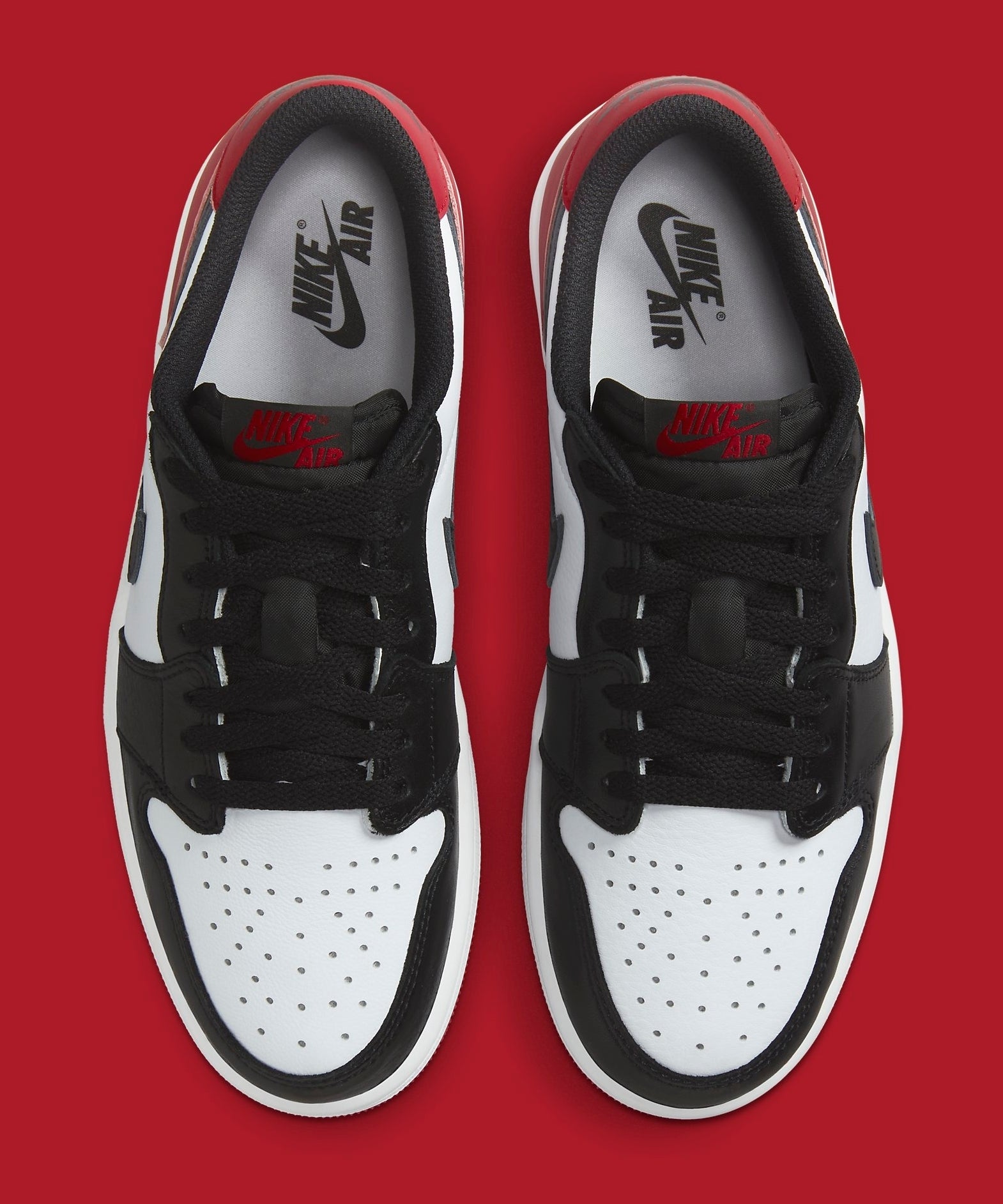 Air Jordan 1 Low Black Toe August 2023 Release Date