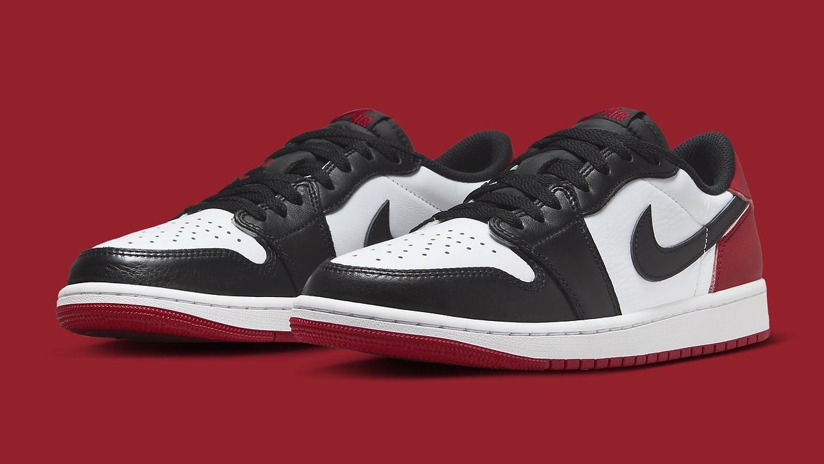 Official Look at the Black Toe Air Jordan 1 Low