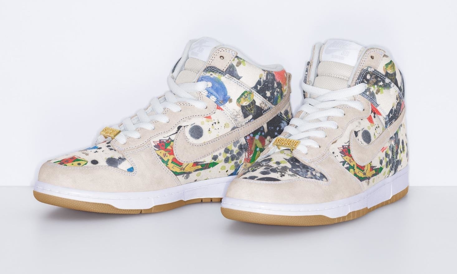 Supreme x Nike SB Dunk 'Rammellzee' Release Date