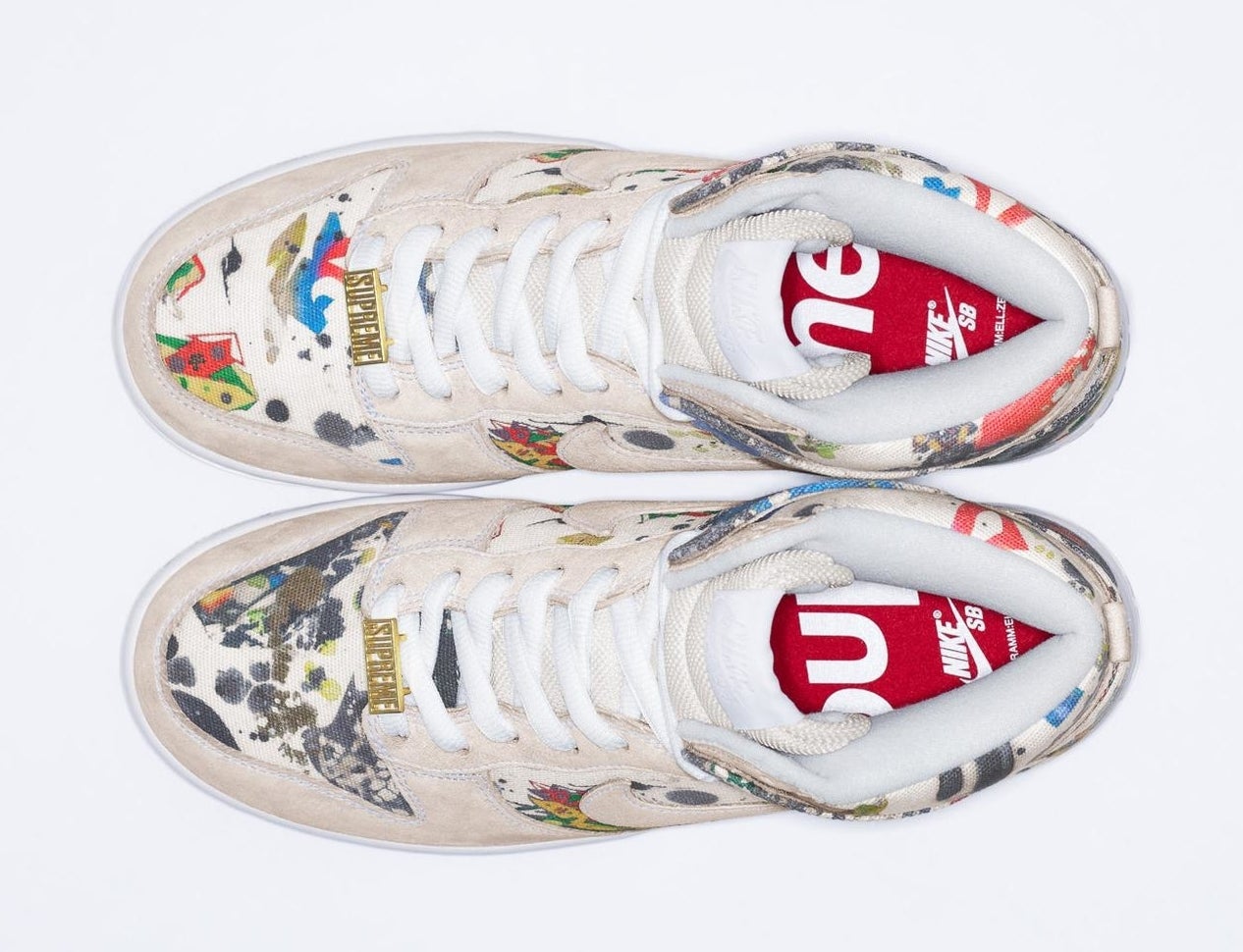 ［未使用］Supreme/Nike SB Rammellzee Nike SB Dunk Low Supreme Rammellzee (Size 8.5,10.5) Same Day Ship