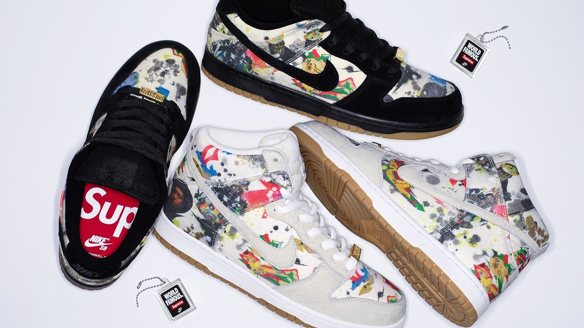 Supreme x Nike SB Dunk 'Rammellzee' Release Date