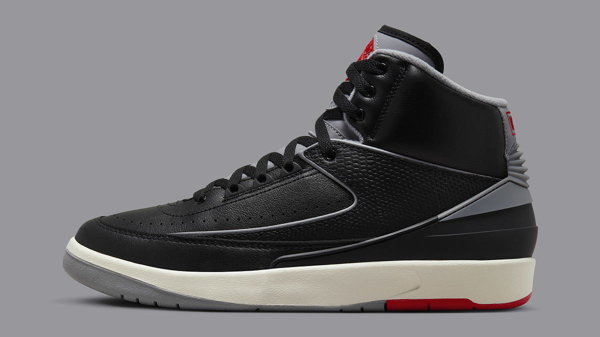 Black jordan 2s best sale