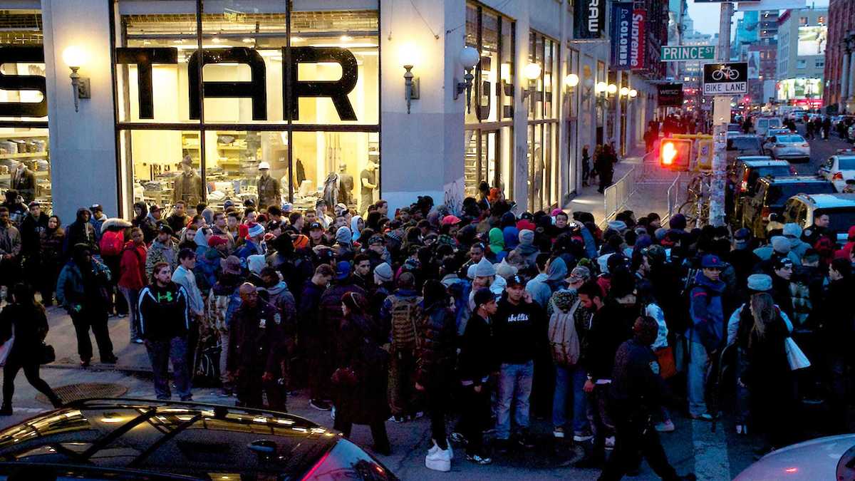 All Of New York City s Most Chaotic Sneaker Releases