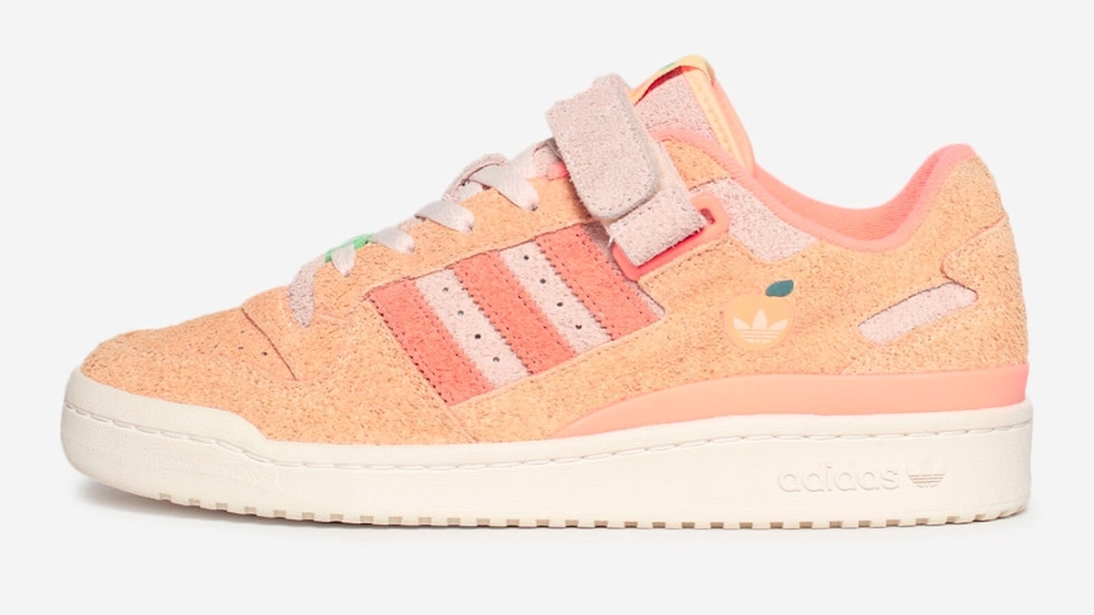 Peach adidas sneakers best sale