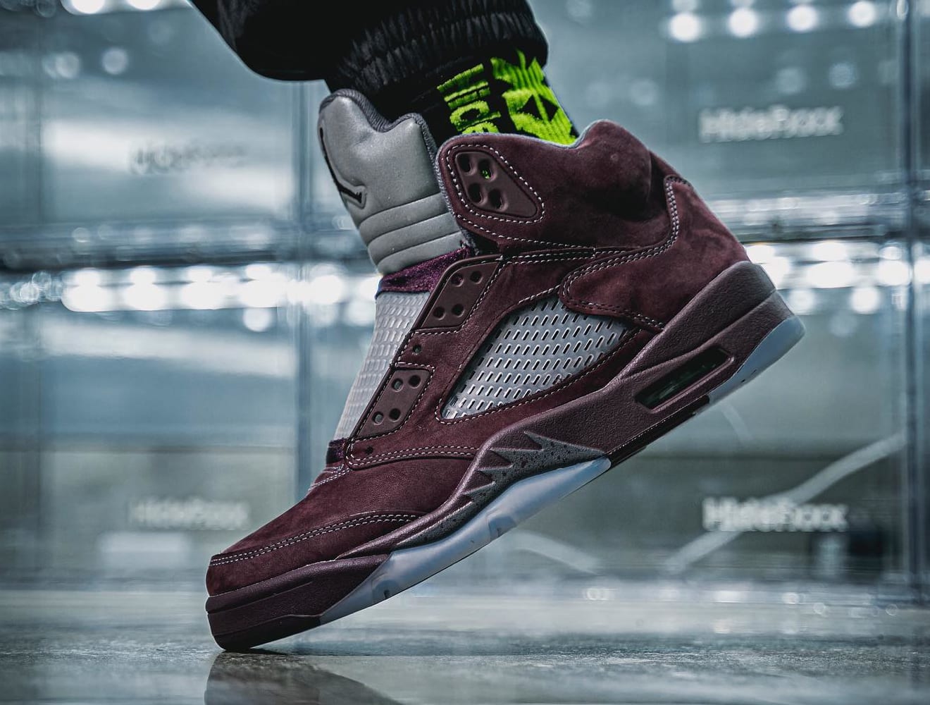 Official Look at This Year s Burgundy Air Jordan 5