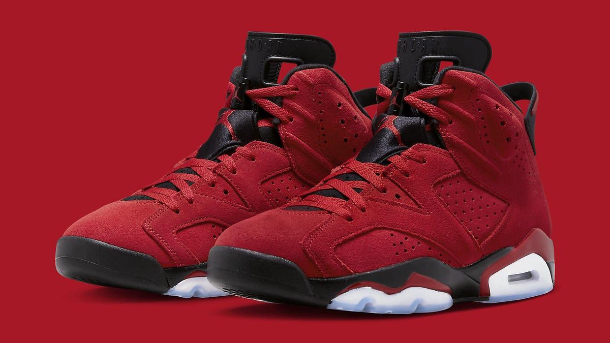 Jordan retro 6 suede hotsell