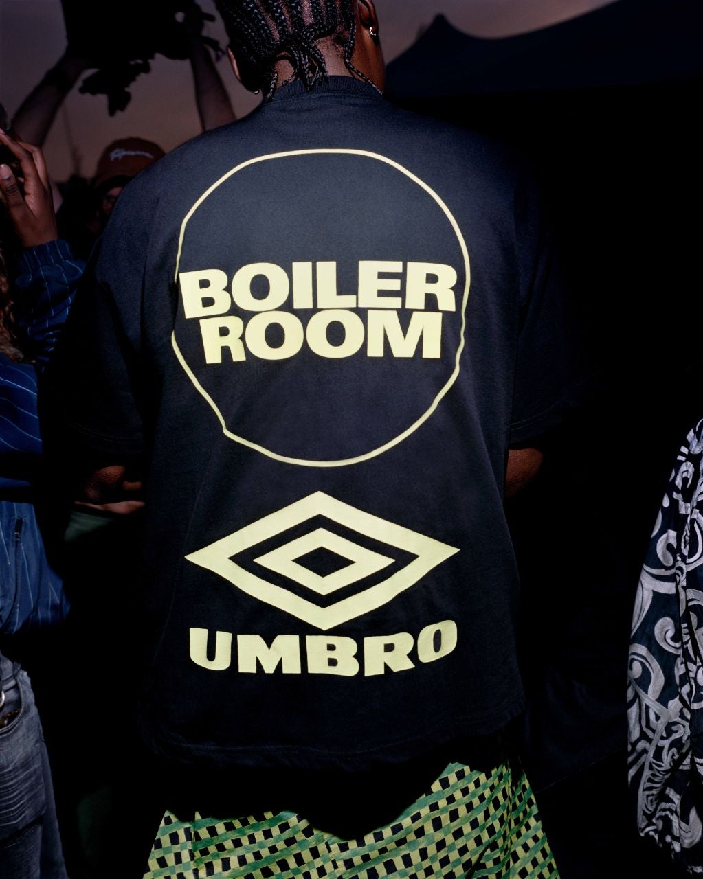 ウェア BOILER ROOM X UMBRO GK JERSEY S Boiler Room X Umbro Football Jersey T-Shirt Black | Culture