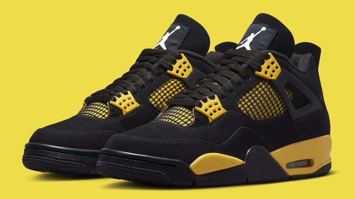 Black yellow jordan best sale