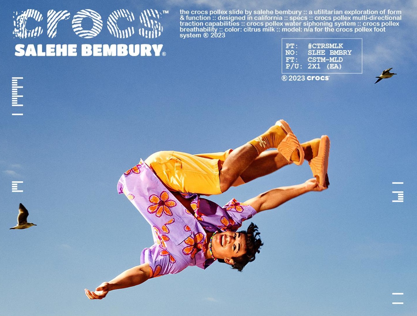 送料無料！Salehe Bembury × Crocs Pollex Slide Crocs The Pollex Slides 