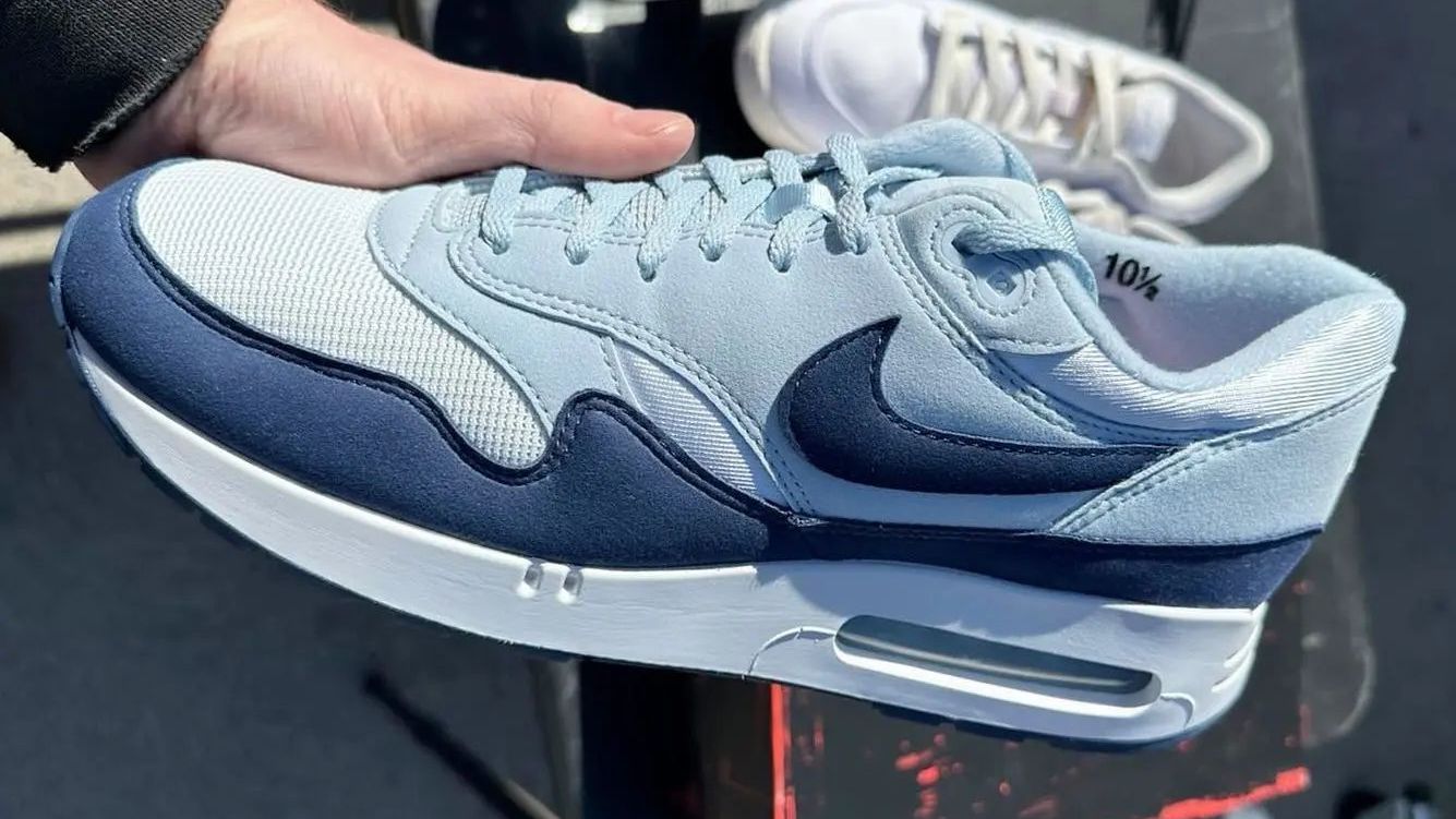 Light Navy Blue Nike Air Max 1 Big Bubble Limited to