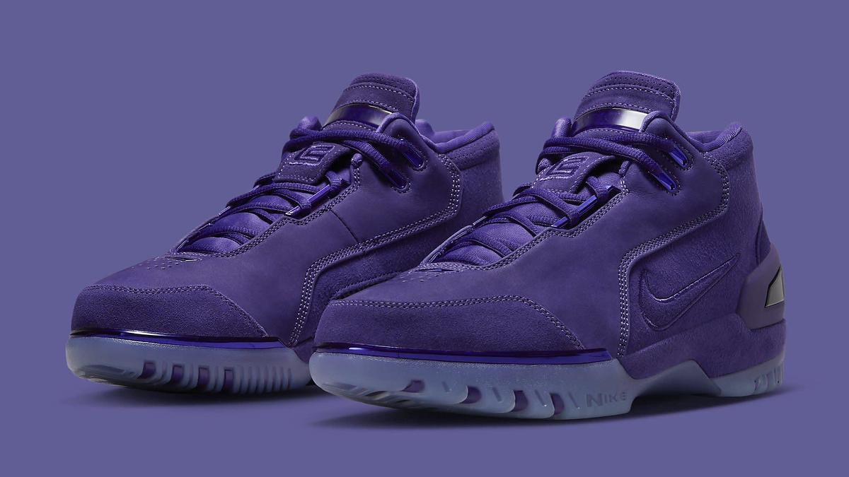 Nike air zoom generation purple suede on sale