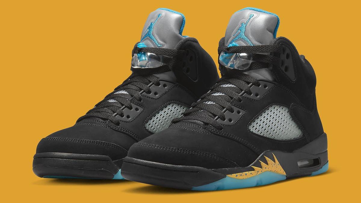 Jordan 5 blue and yellow release date online