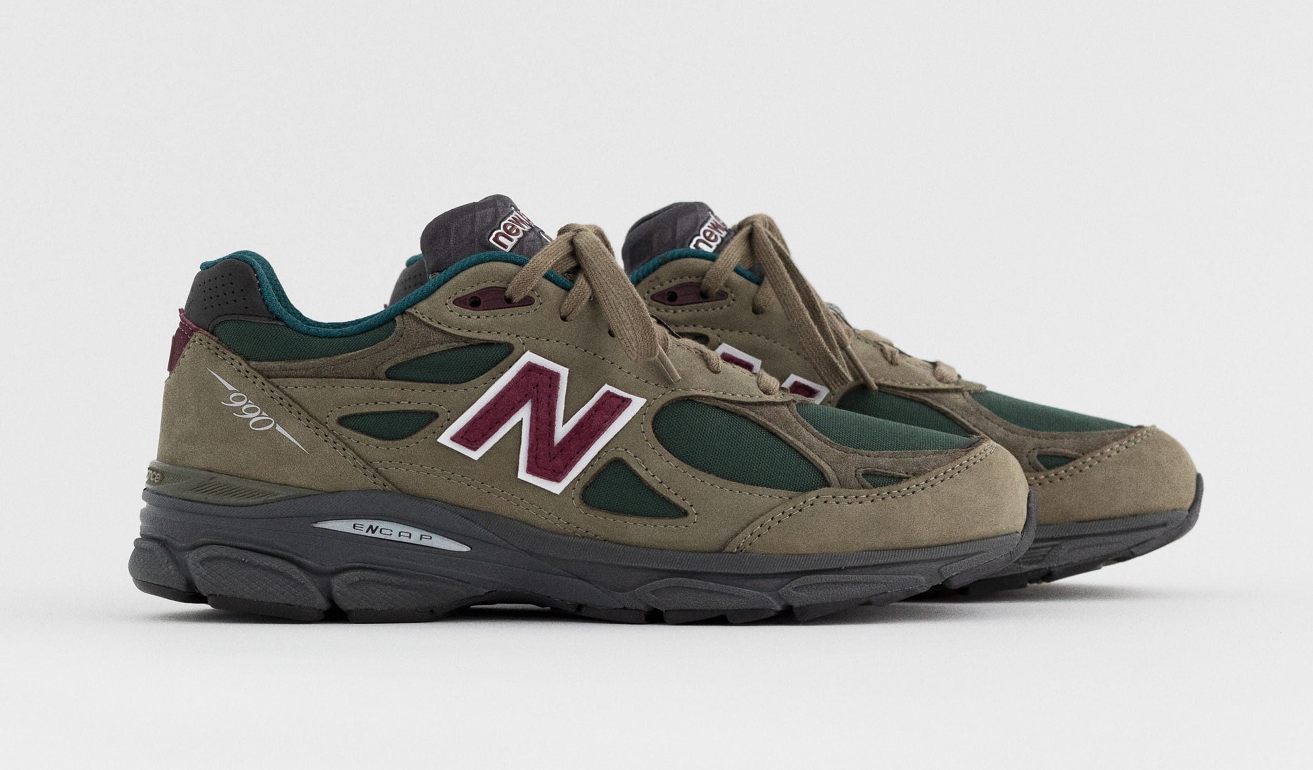 New balance purple green best sale