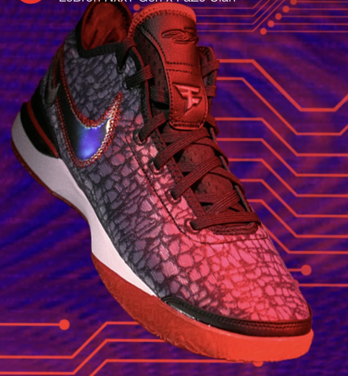 Faze Clan's Nike LeBron NXXT Gen Collab Releases in March