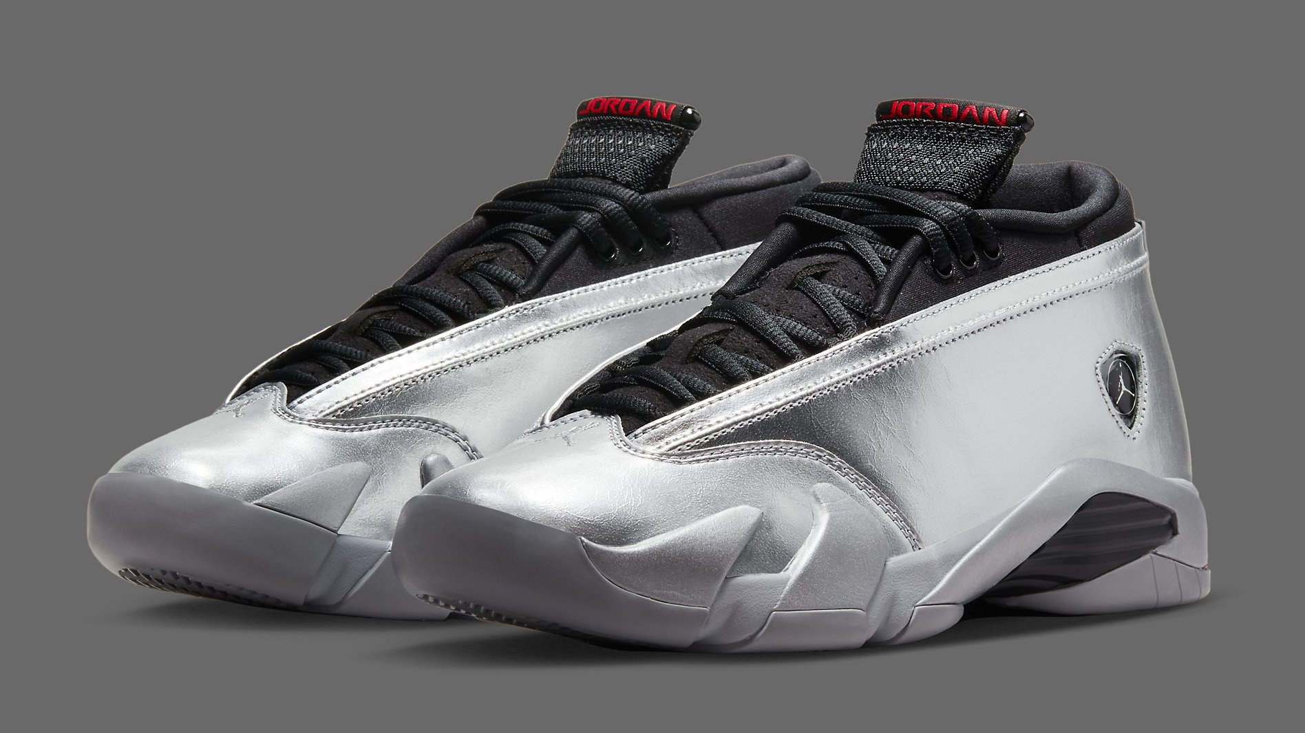 ウィメンズ Nike Air Jordan 14 Retro llic Silver Nike Jordan 14 Retro Low Silver Metallic Chrome Sneaker