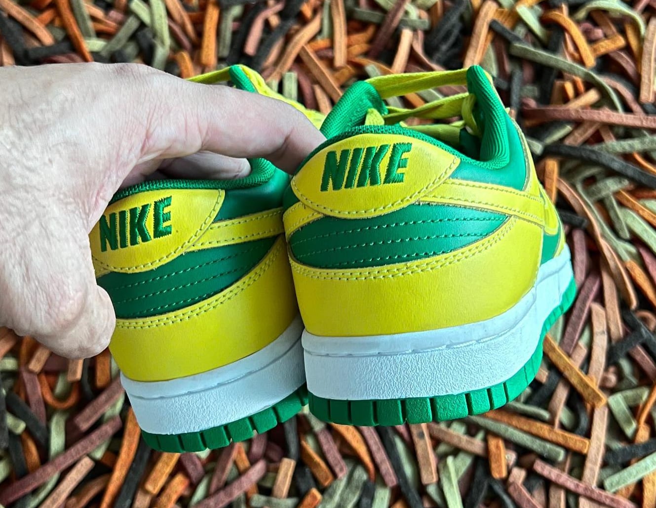 ★秀逸オシャレカラー レア!NIKE DUNK LOW REVERSE BRAZIL Nike Dunk Low 