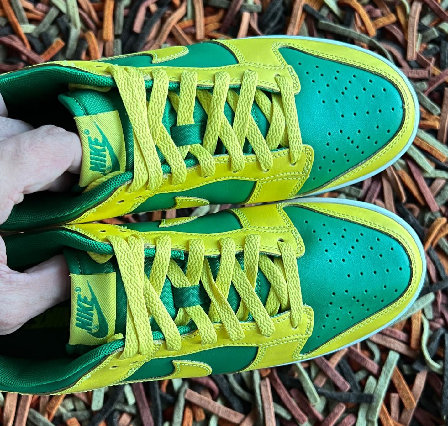 Nike Dunk Low Reverse Brazil DV0833-300 | SneakerNews.com