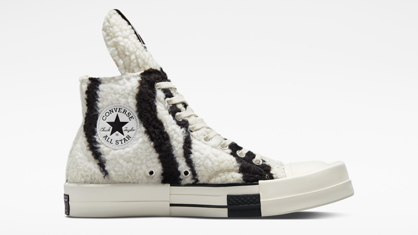 Rick Owens Adds Zebra Print to His Converse Chuck 70 Coll