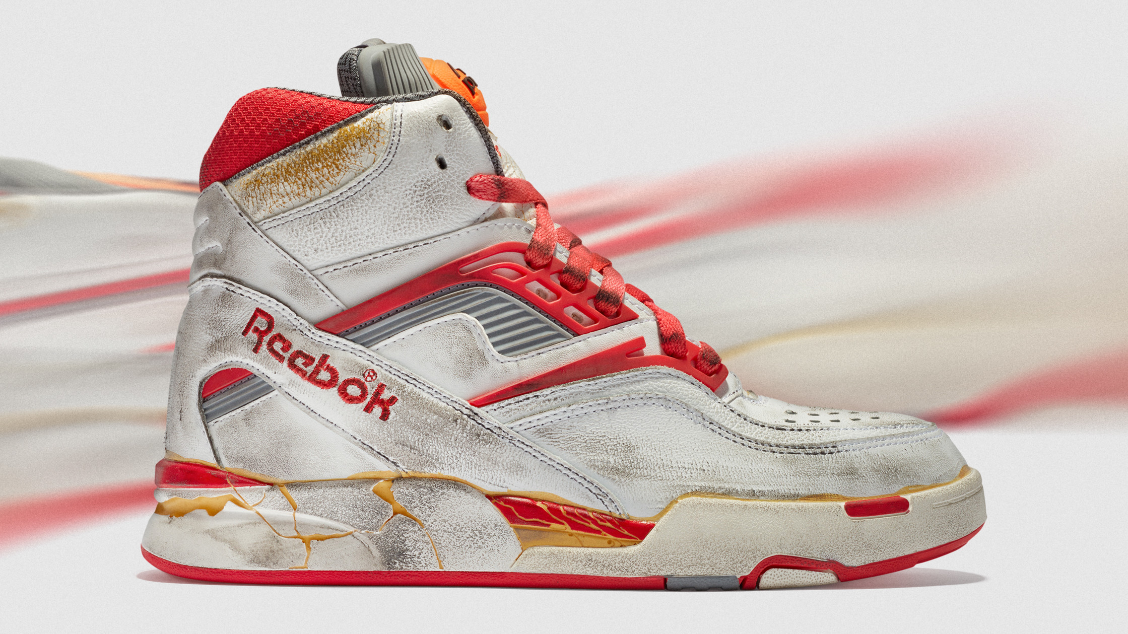 【良品】Reebok× Maison Margiela デコルディケ　足袋　WH Maison Margiela×REEBOK 足袋 TABI インスタポンプフューリー