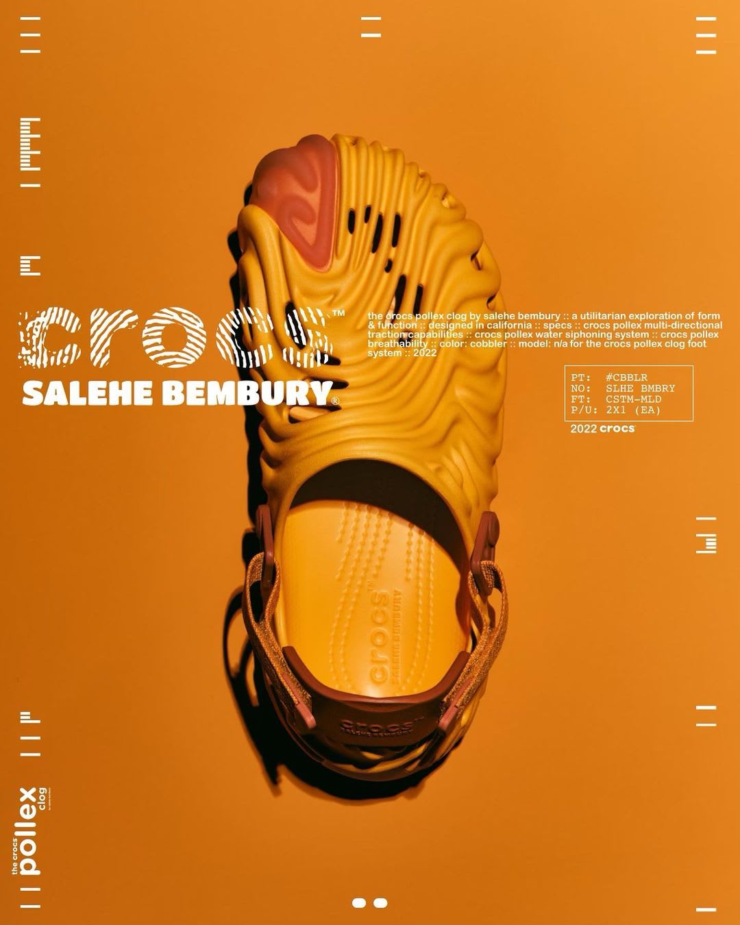 Salehe Bembury's Next Crocs Pollex Clog Colorway Drops Ne