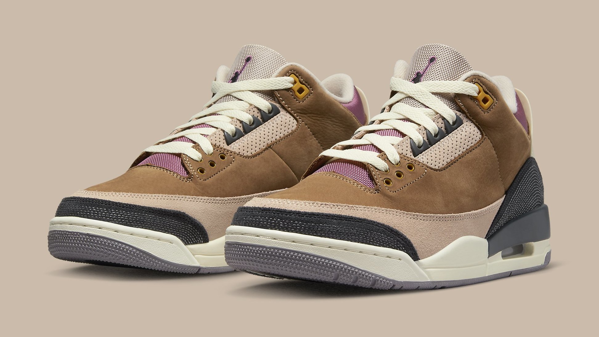 Brown jordan 3 best sale