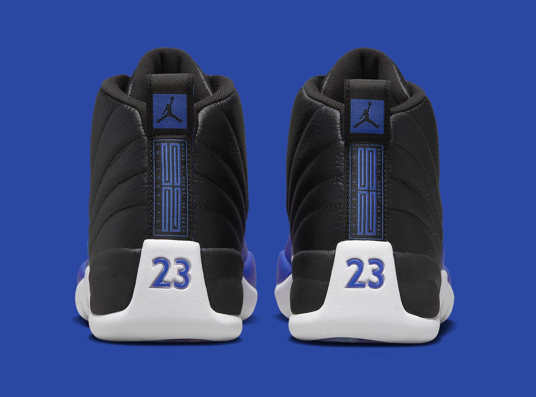 Blue and black 12s release date best sale