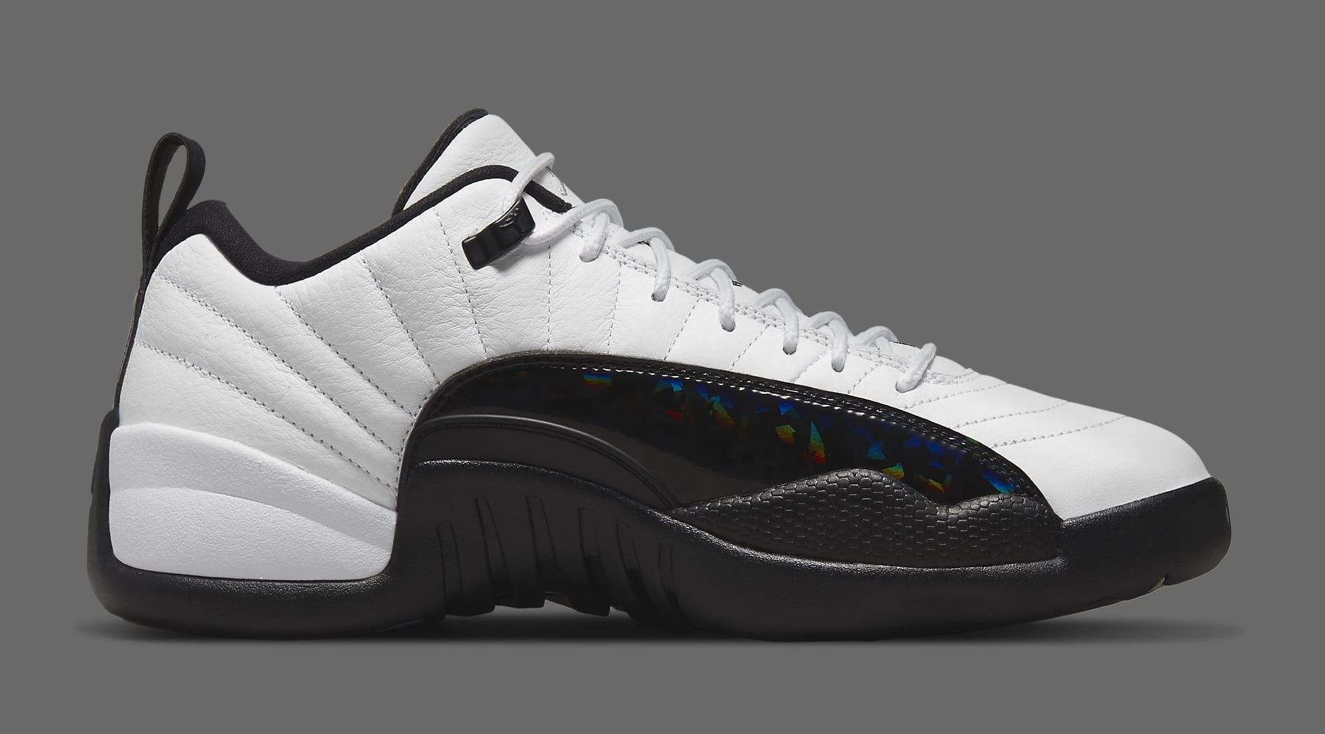 Jordan 12 black and white low online